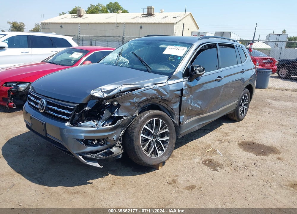 2021 VOLKSWAGEN TIGUAN 2.0T SE/2.0T SE R-LINE BLACK/2.0T SEL VIN: 3VV3B7AX0MM120784