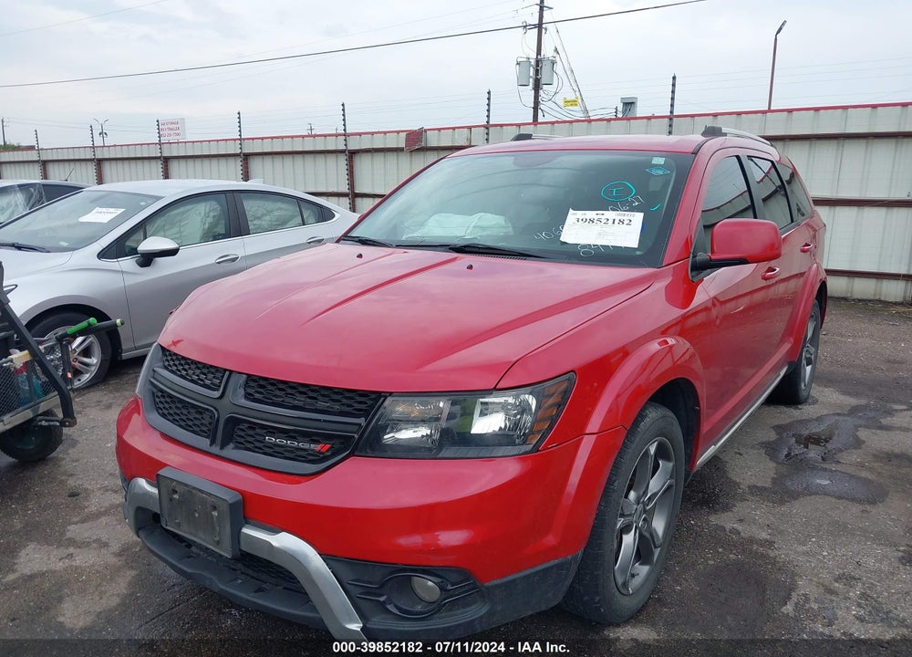 2018 DODGE JOURNEY CROSSROAD VIN: 3C4PDCGB2JT158419