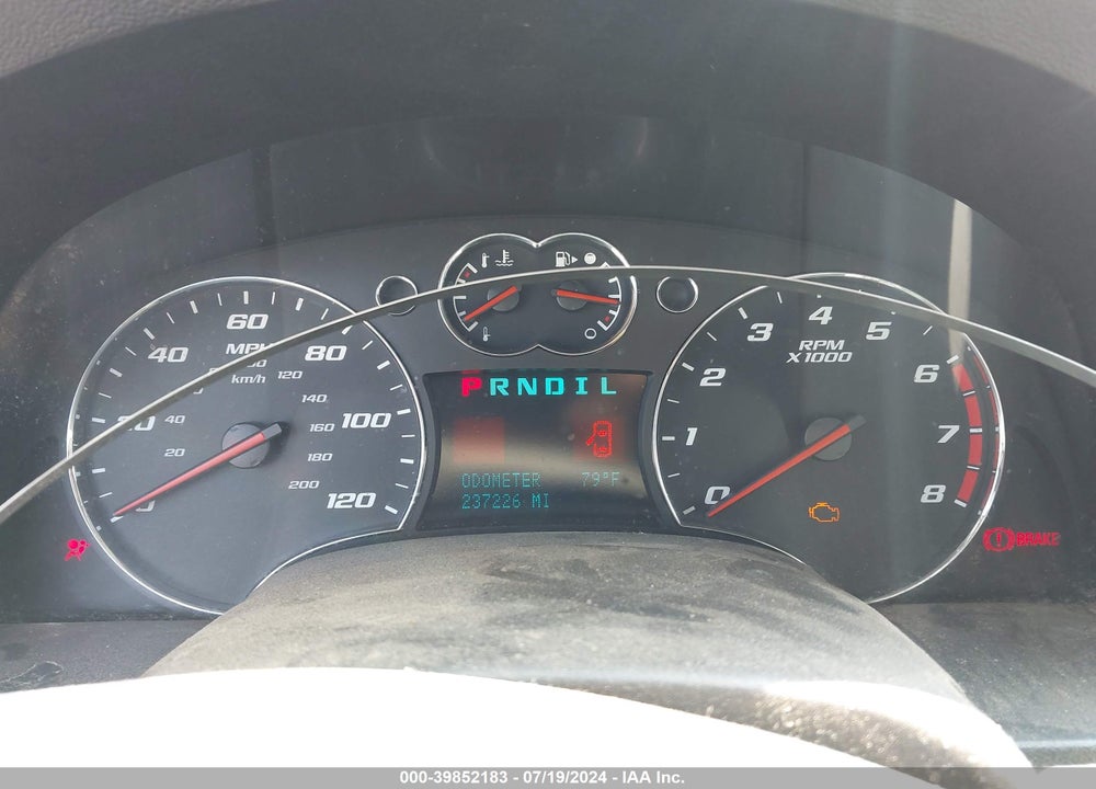2007 CHEVROLET EQUINOX LT VIN: 2CNDL63F276070205