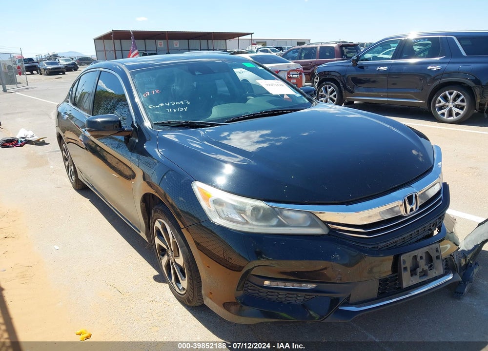 2017 HONDA ACCORD EX-L VIN: 1HGCR2F94HA161902