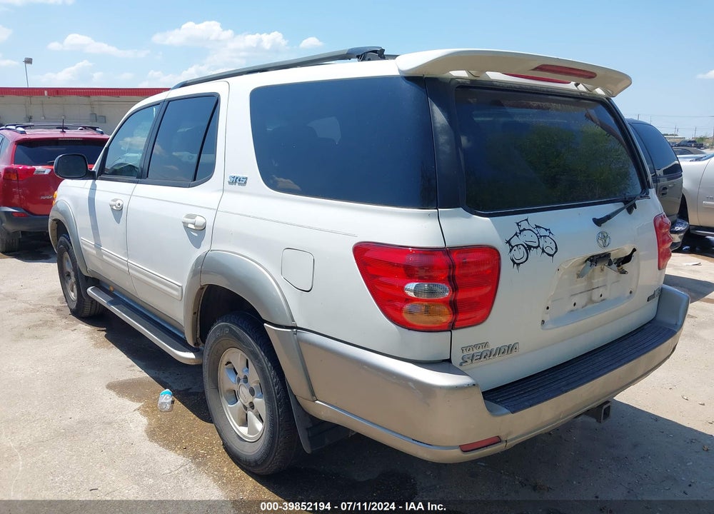 2004 TOYOTA SEQUOIA SR5 V8 VIN: 5TDZT34A74S228244