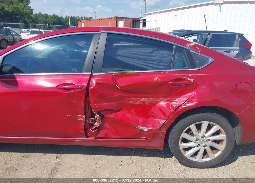 2012 MAZDA 6 I TOURING VIN: 1YVHZ8DHXC5M18980