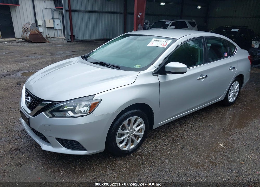 2018 NISSAN SENTRA SV VIN: 3N1AB7AP8JL626907