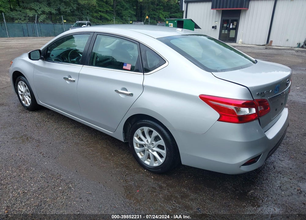 2018 NISSAN SENTRA SV VIN: 3N1AB7AP8JL626907