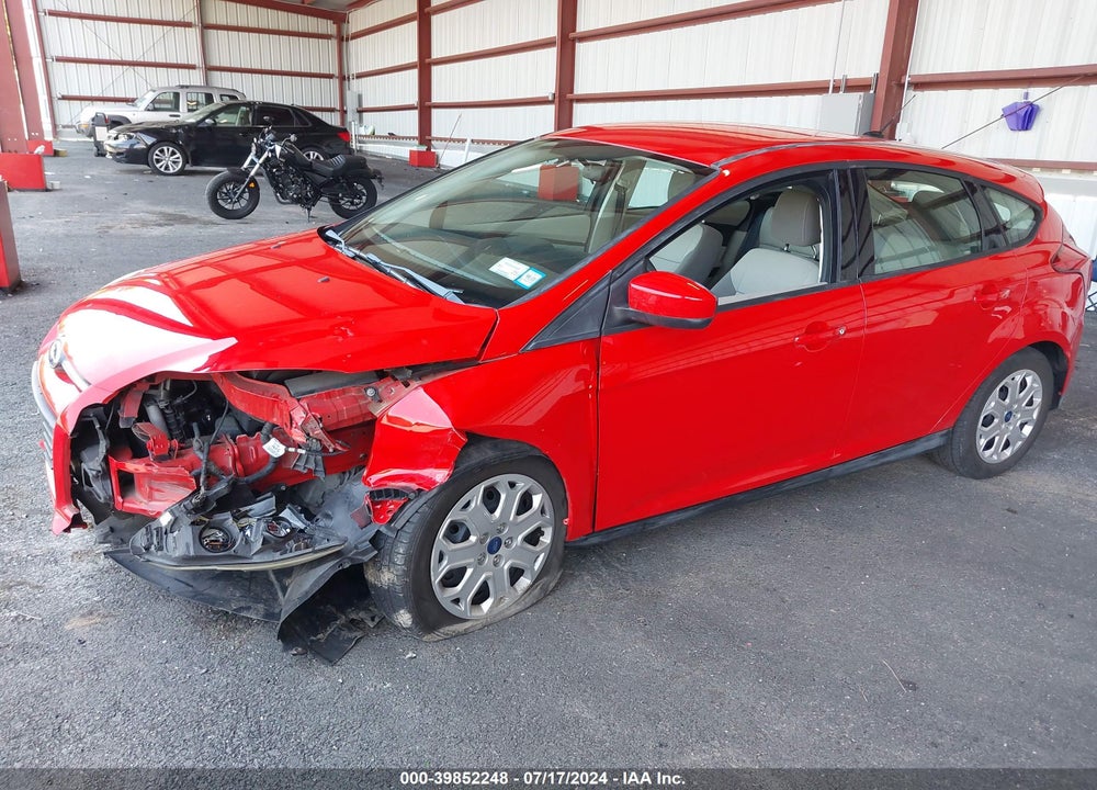 2012 FORD FOCUS VIN: 1FAHP3K29CL240820