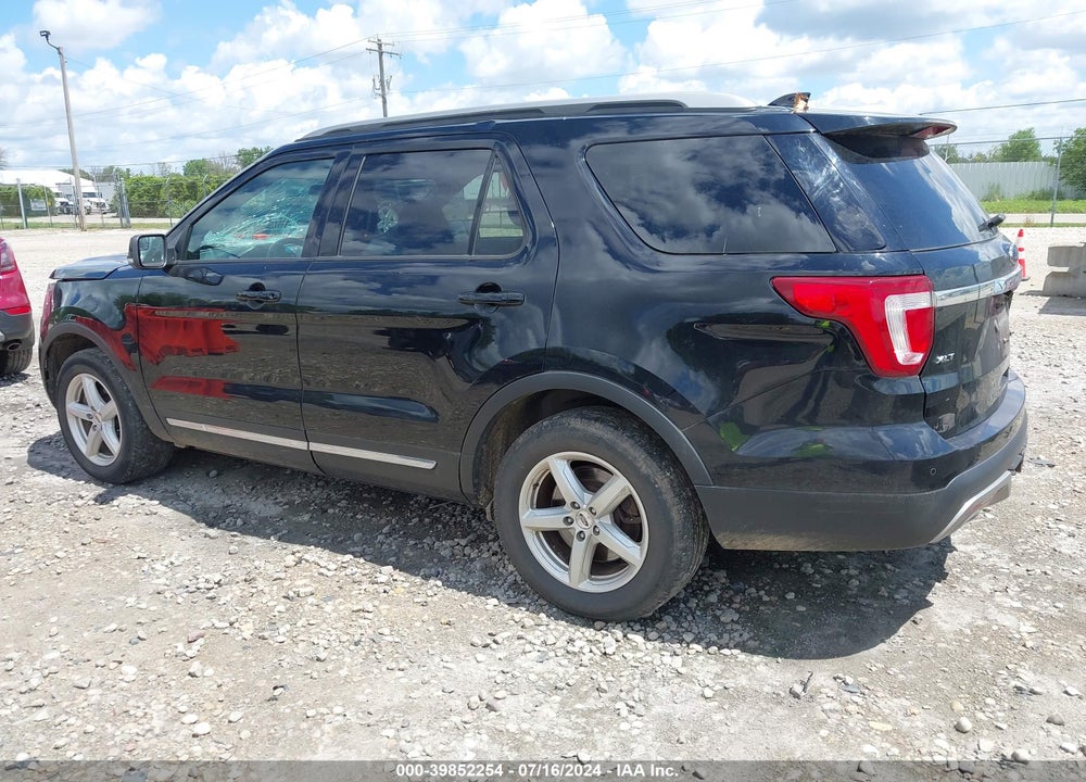 2017 FORD EXPLORER XLT VIN: 1FM5K8D88HGC34304