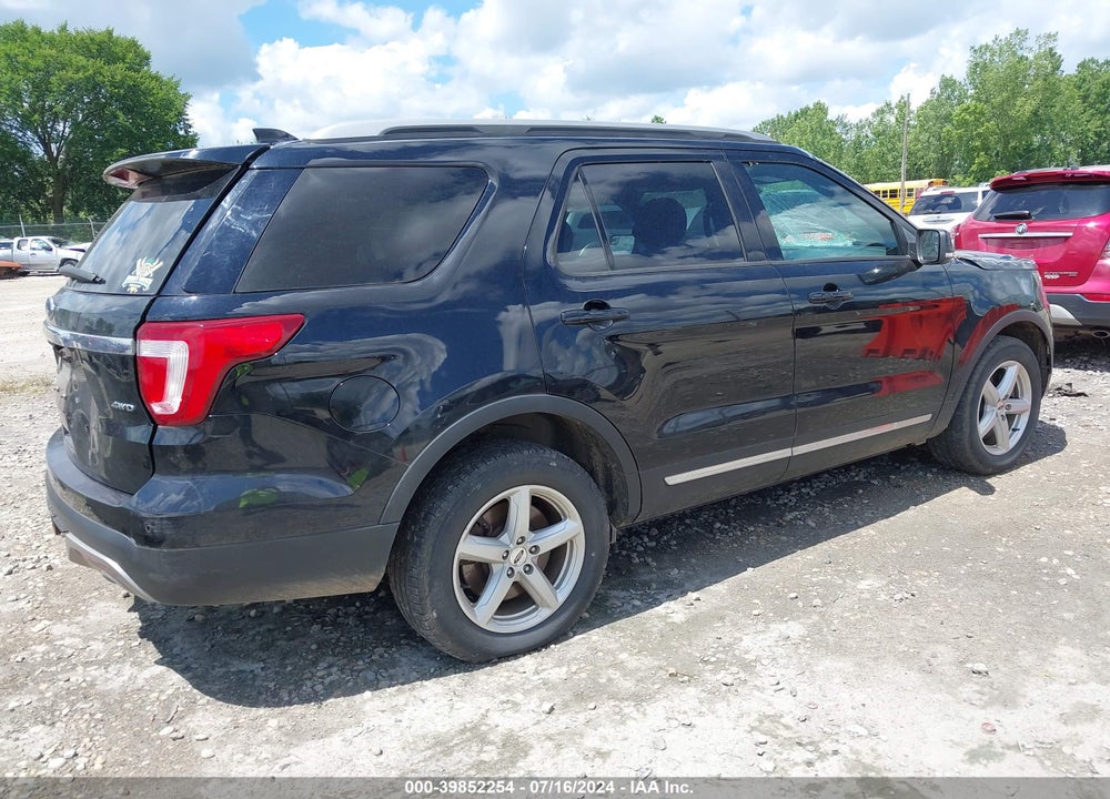 2017 FORD EXPLORER XLT VIN: 1FM5K8D88HGC34304