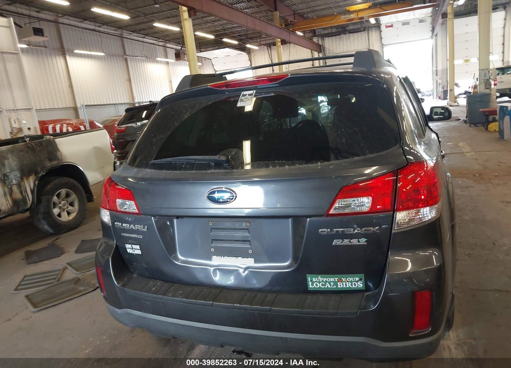 2012 SUBARU OUTBACK 2.5I PREMIUM VIN: 4S4BRBGC9C3259501