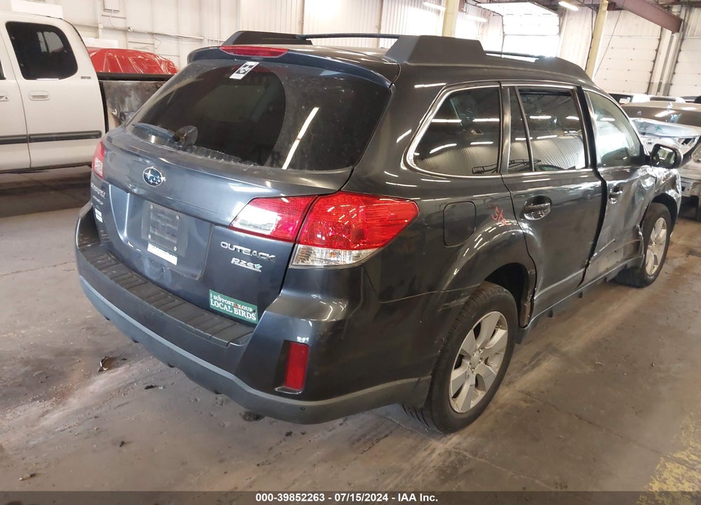 2012 SUBARU OUTBACK 2.5I PREMIUM VIN: 4S4BRBGC9C3259501