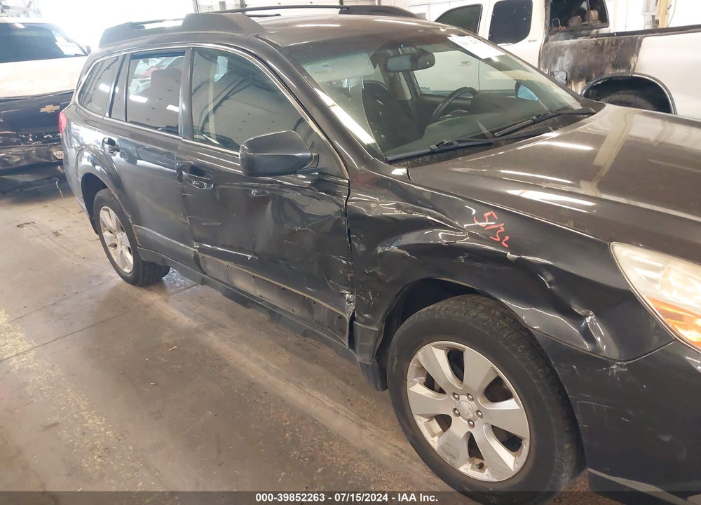 2012 SUBARU OUTBACK 2.5I PREMIUM VIN: 4S4BRBGC9C3259501