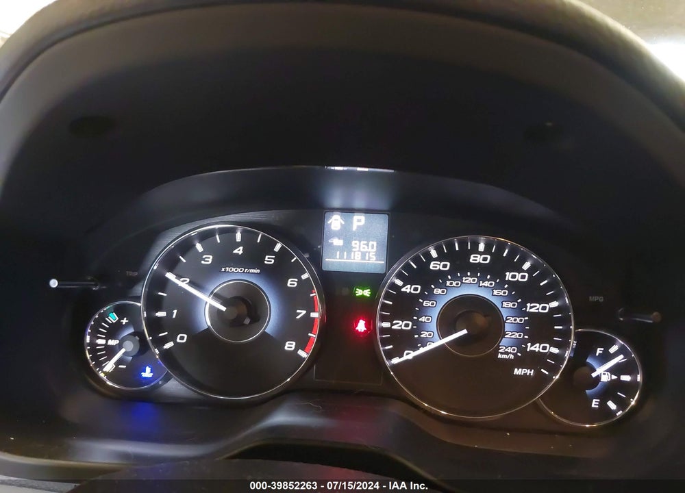 2012 SUBARU OUTBACK 2.5I PREMIUM VIN: 4S4BRBGC9C3259501