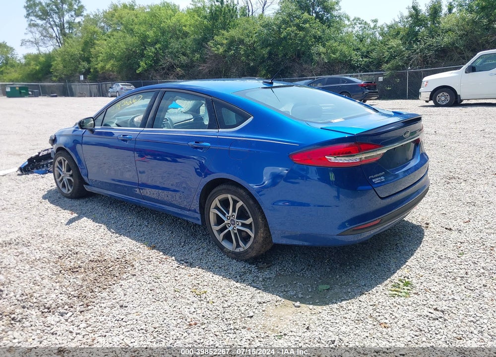 2017 FORD FUSION S VIN: 3FA6P0G73HR341127