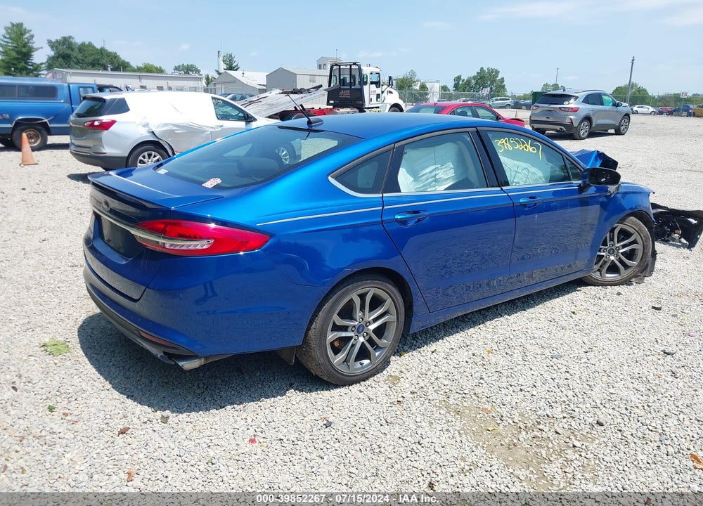 2017 FORD FUSION S VIN: 3FA6P0G73HR341127