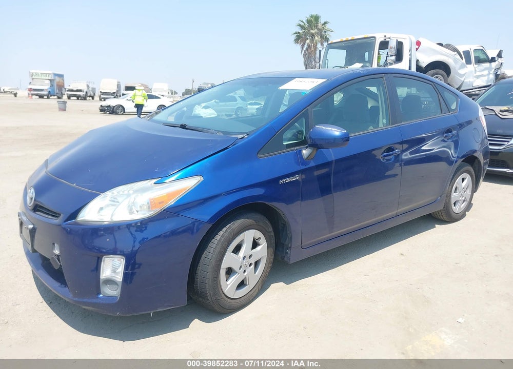 2011 TOYOTA PRIUS THREE VIN: JTDKN3DUXB0314265