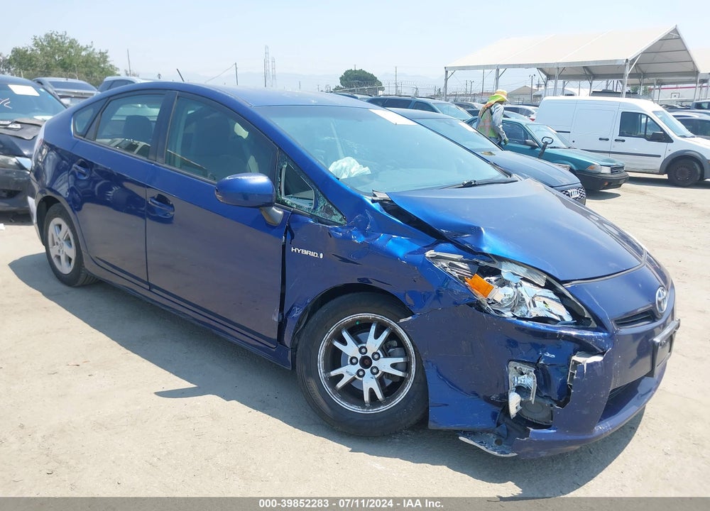 2011 TOYOTA PRIUS THREE VIN: JTDKN3DUXB0314265