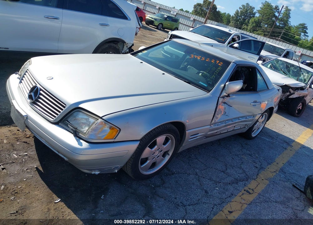 1999 MERCEDES-BENZ SL 500 VIN: WDBFA68F8XF174603