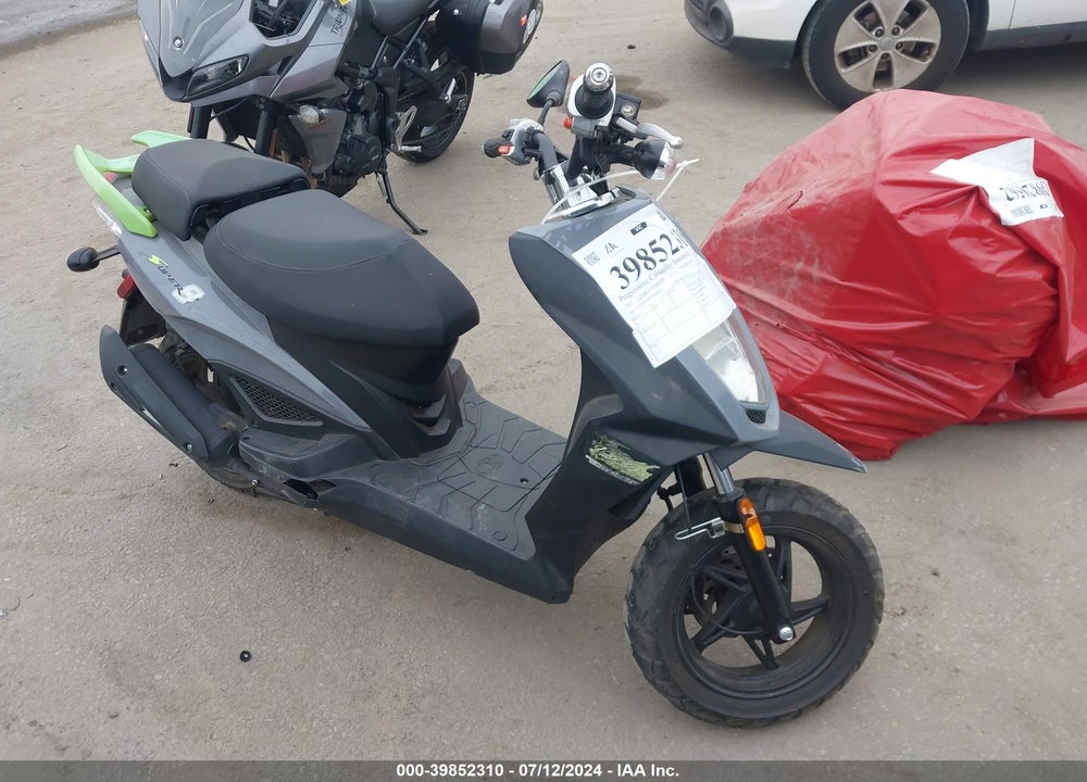 2022 KYMCO USA INC SUPER 8 150R/150X VIN: LC2D3J107NC200423