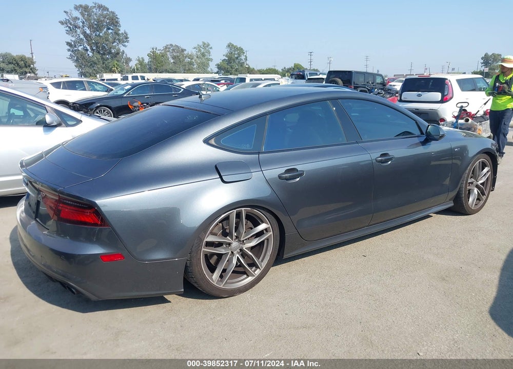 2016 AUDI S7 4.0T VIN: WAUW2BFCXGN017853