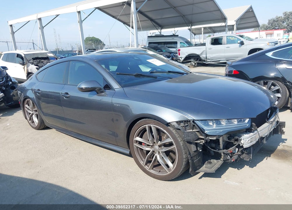 2016 AUDI S7 4.0T VIN: WAUW2BFCXGN017853