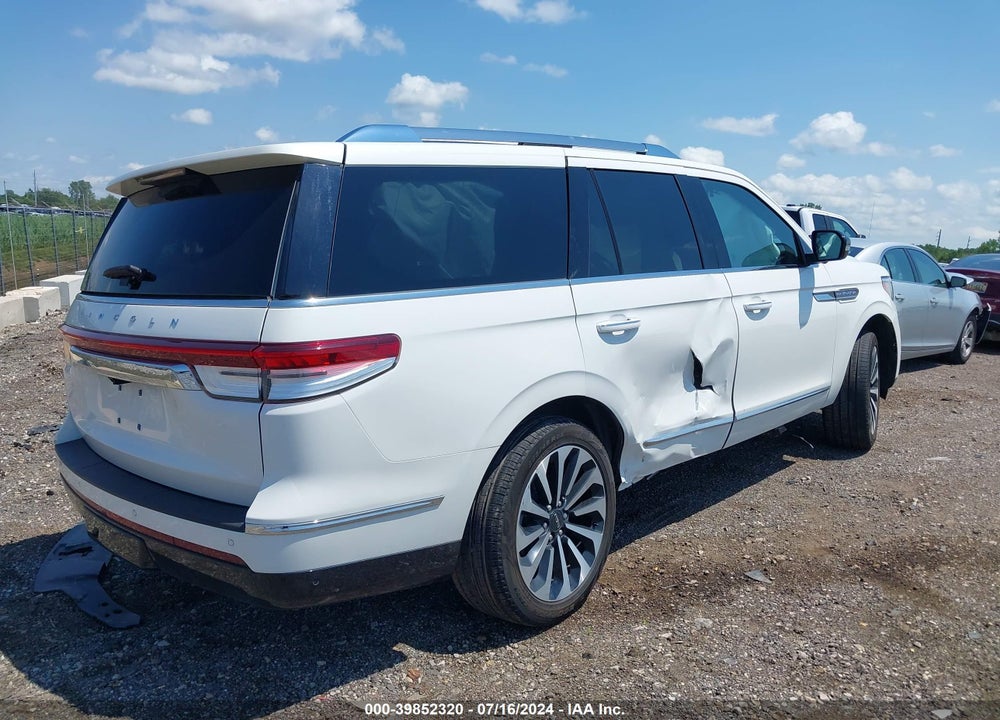 2022 LINCOLN NAVIGATOR RESERVE VIN: 5LMJJ2LT3NEL12612