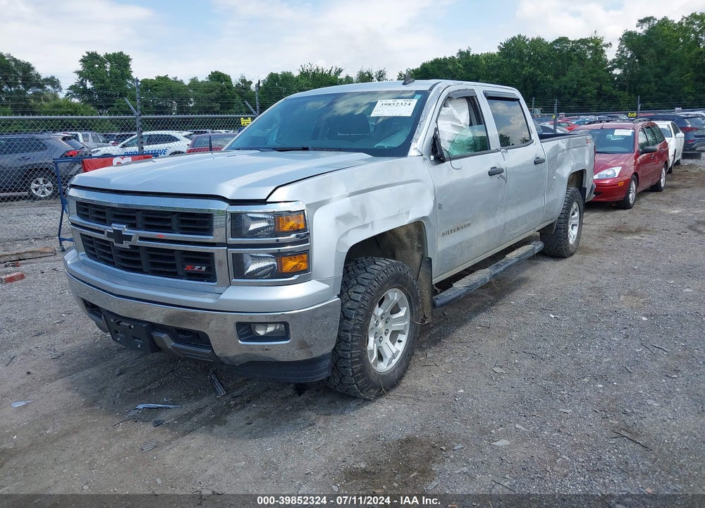2014 CHEVROLET SILVERADO 1500 2LT VIN: 3GCUKREC6EG283722