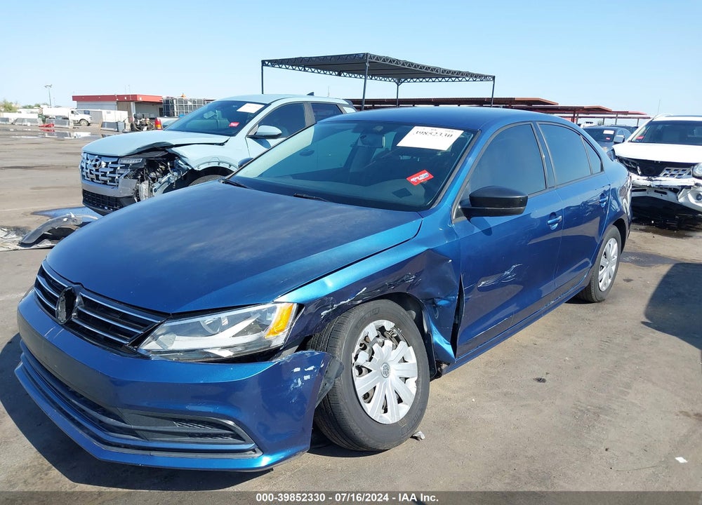 2016 VOLKSWAGEN JETTA 1.4T S VIN: 3VW267AJ7GM308651