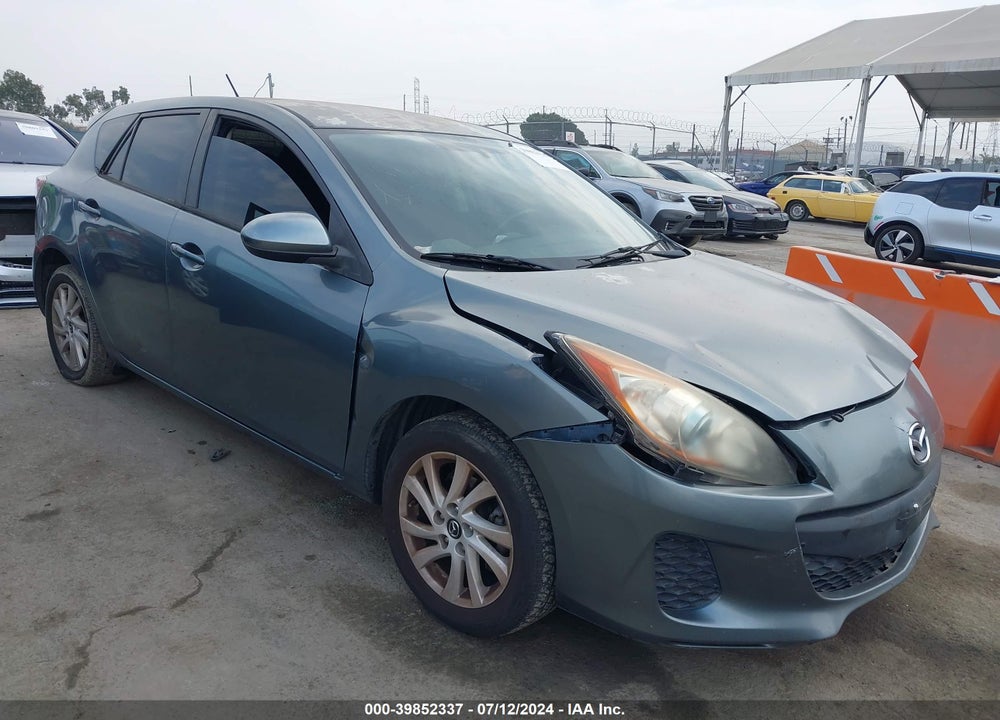 2013 MAZDA 3 I TOURING VIN: JM1BL1LP4D1765436