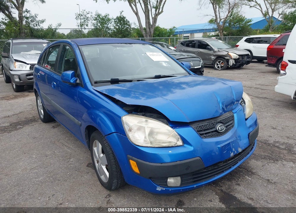 2009 KIA RIO5 SX VIN: KNADE243796438668