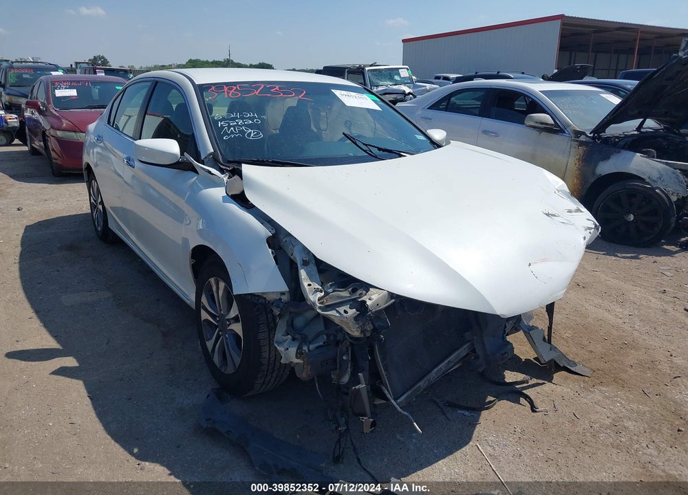 2013 HONDA ACCORD LX VIN: 1HGCR2F33DA195612