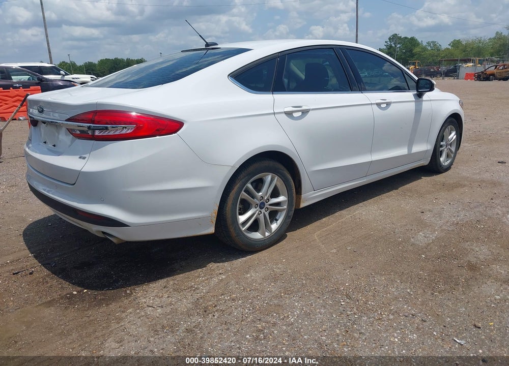 2018 FORD FUSION SE VIN: 3FA6P0H75JR183720