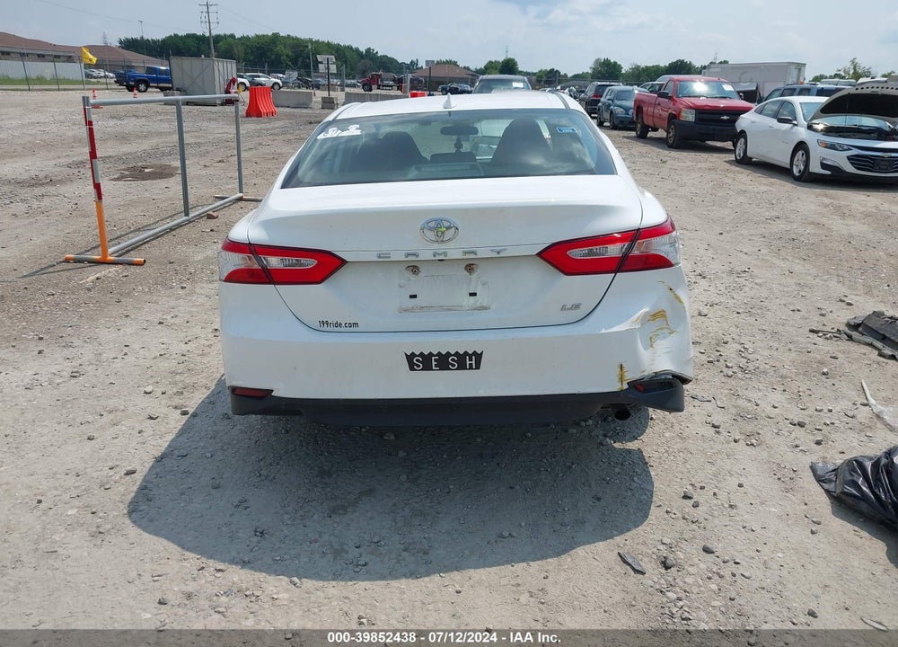 2020 TOYOTA CAMRY LE VIN: 4T1C11AK1LU360998