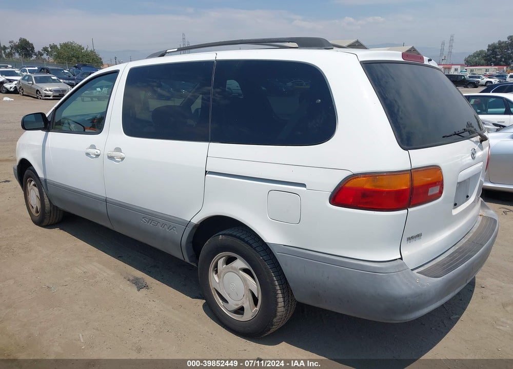 2000 TOYOTA SIENNA LE VIN: 4T3ZF13C2YU281498