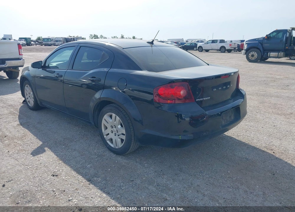 2014 DODGE AVENGER SE VIN: 1C3CDZAB4EN235215