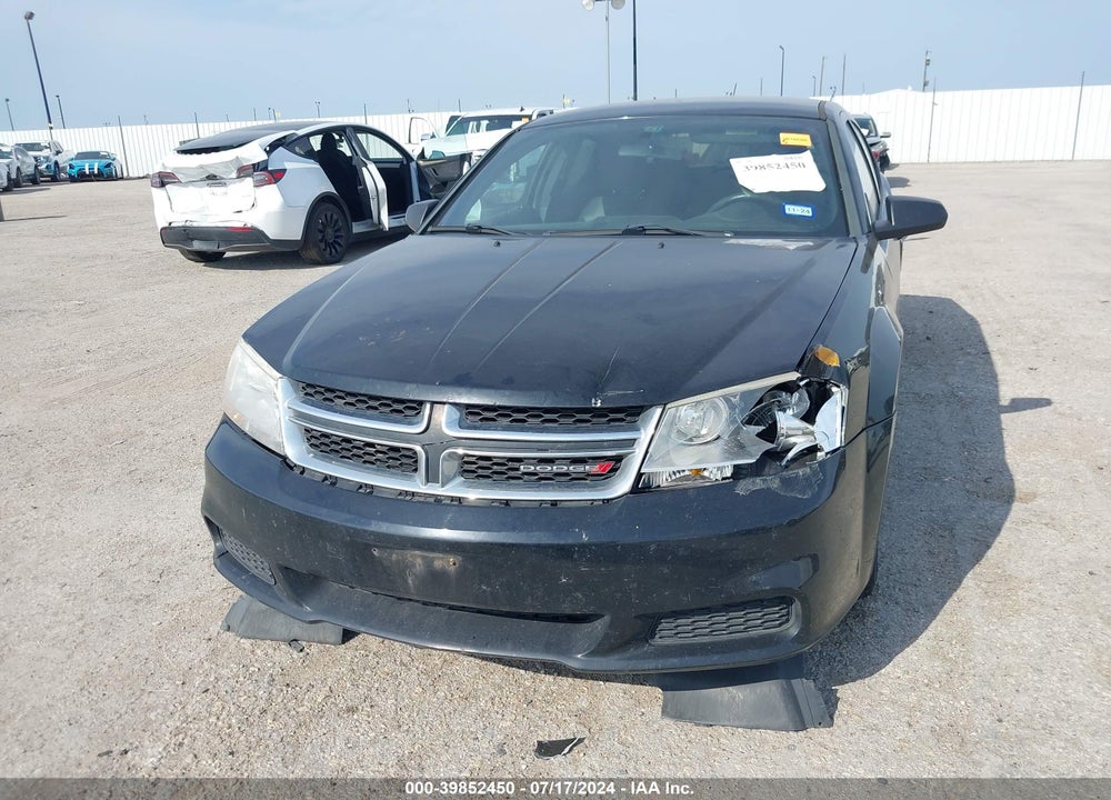 2014 DODGE AVENGER SE VIN: 1C3CDZAB4EN235215