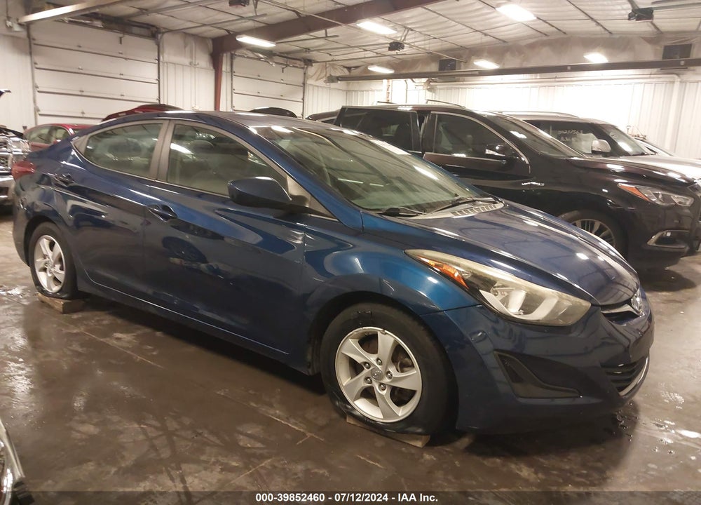 2015 HYUNDAI ELANTRA SE VIN: 5NPDH4AE5FH639711