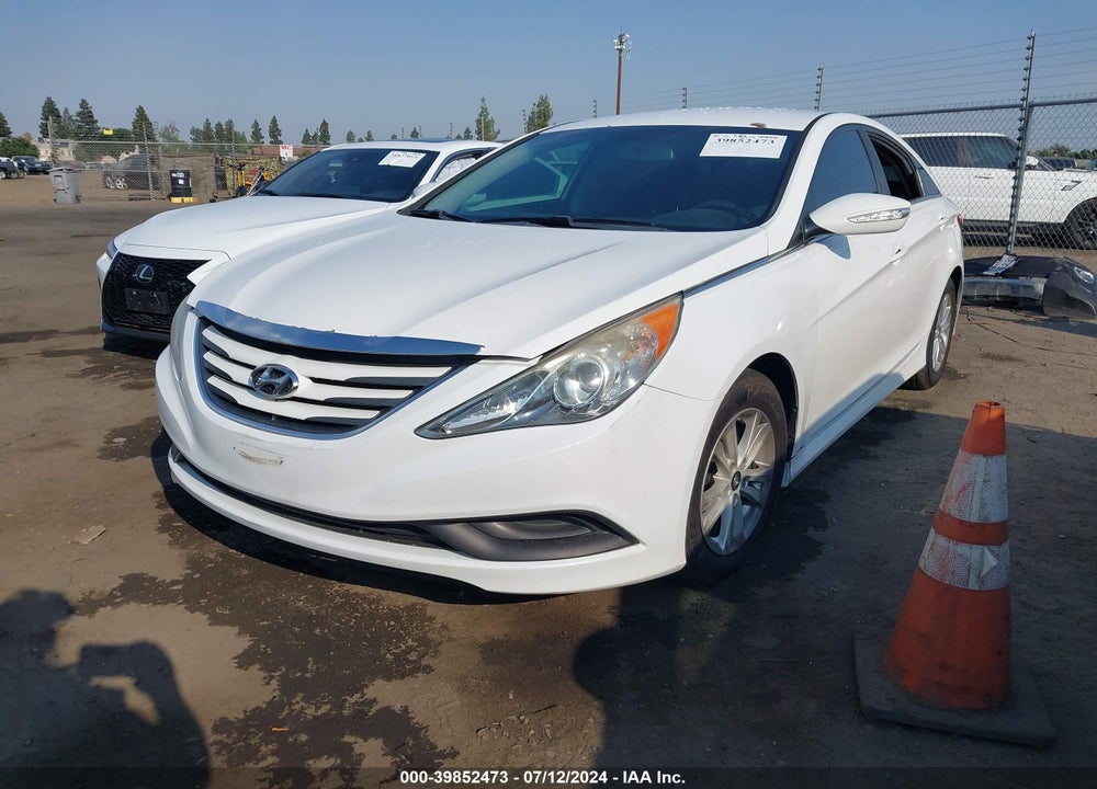2014 HYUNDAI SONATA GLS VIN: 5NPEB4AC4EH867198