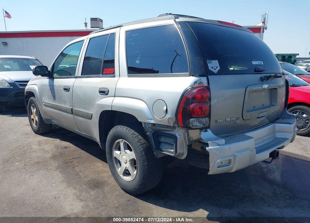 2004 CHEVROLET TRAILBLAZER LS VIN: 1GNDT13S942415072