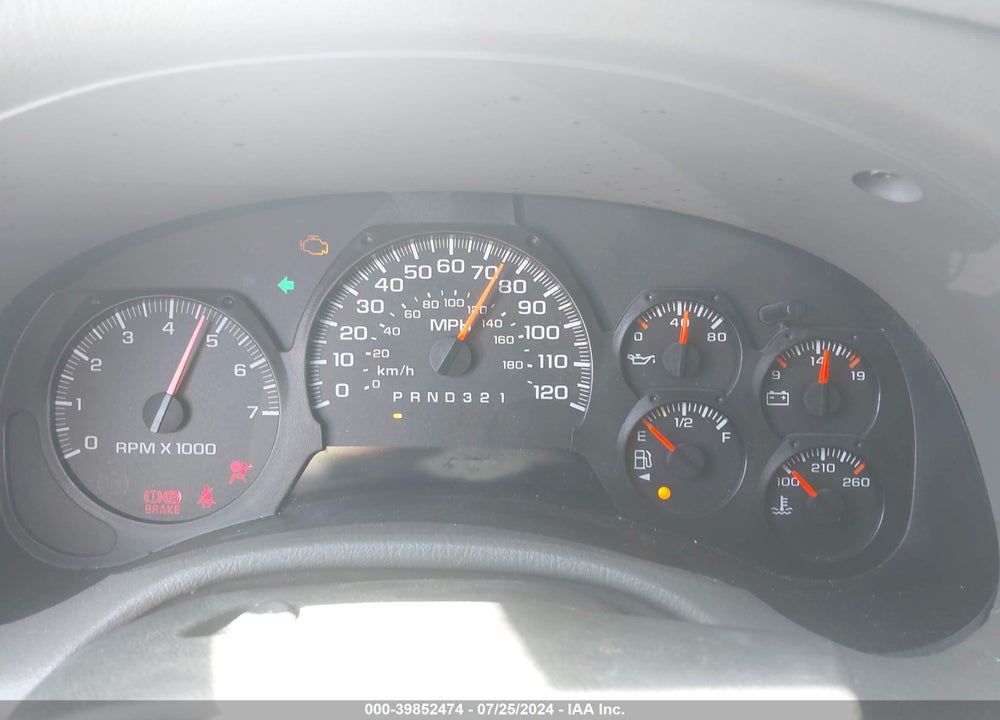 2004 CHEVROLET TRAILBLAZER LS VIN: 1GNDT13S942415072