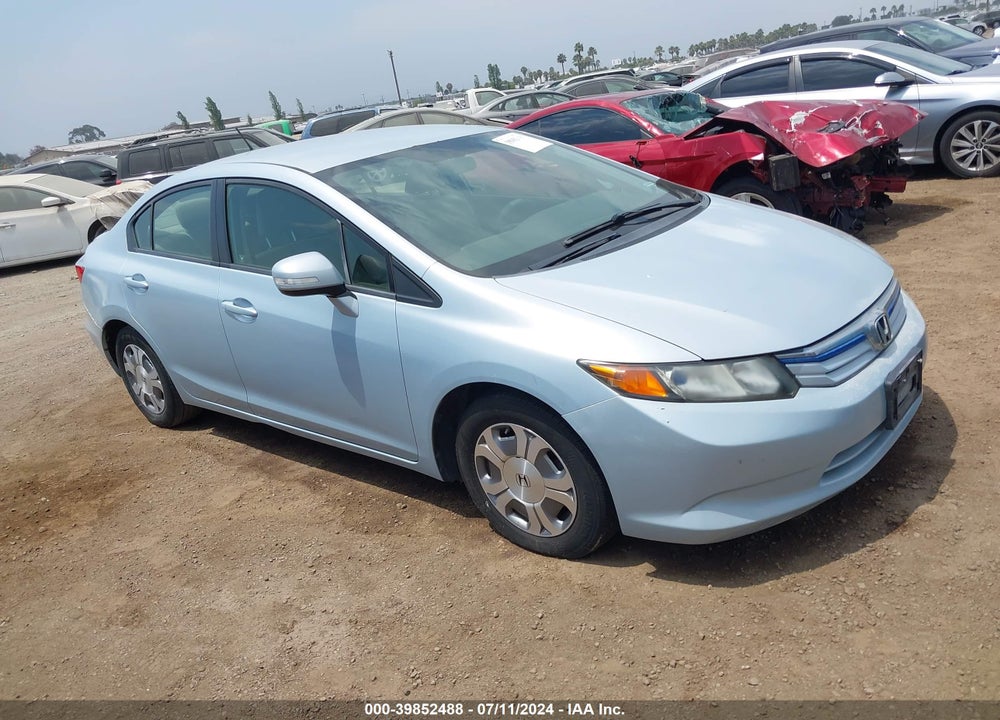 2012 HONDA CIVIC HYBRID VIN: JHMFB4F27CS005918