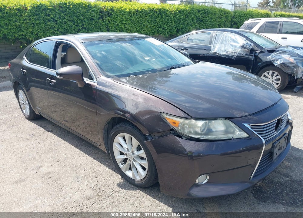 2013 LEXUS ES 300H VIN: JTHBW1GG6D2033366
