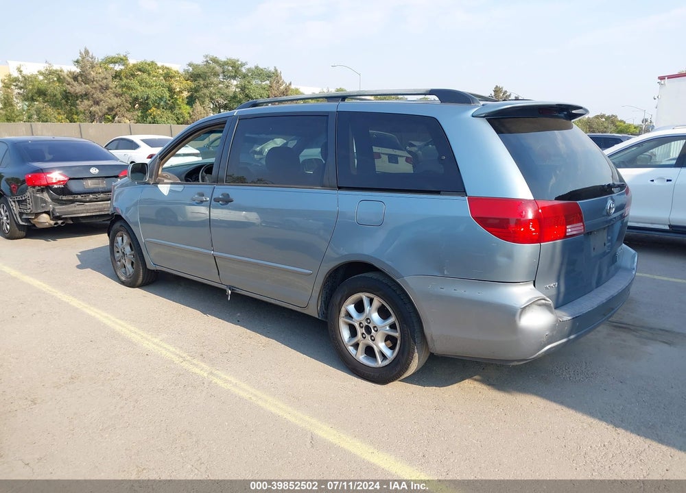 2005 TOYOTA SIENNA XLE VIN: 5TDZA22C25S256491