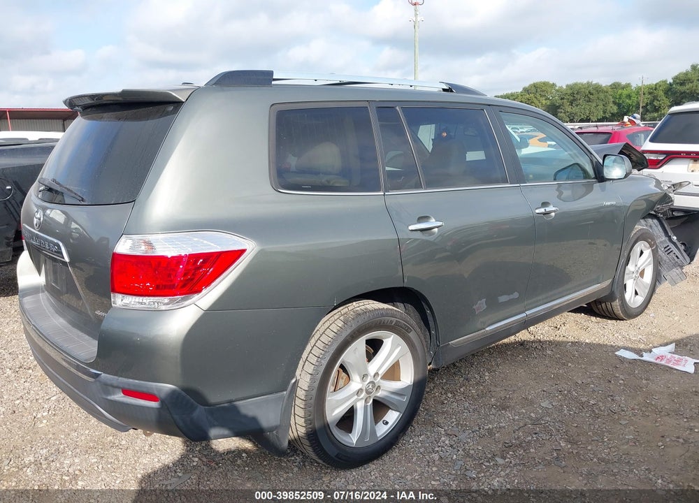 2011 TOYOTA HIGHLANDER LIMITED V6 VIN: 5TDDK3EH4BS060701