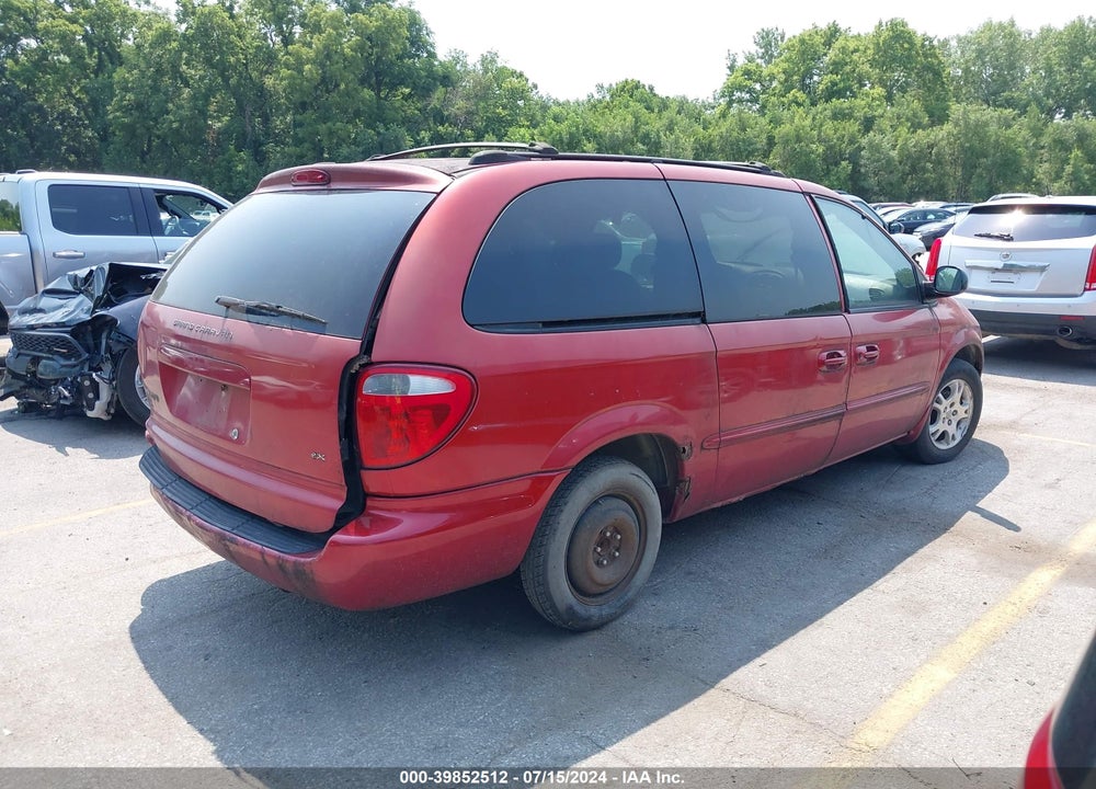 2002 DODGE GRAND CARAVAN EX VIN: 2B4GP74LX2R689882