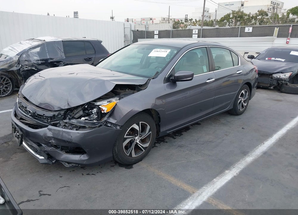2016 HONDA ACCORD LX VIN: 1HGCR2F34GA181478