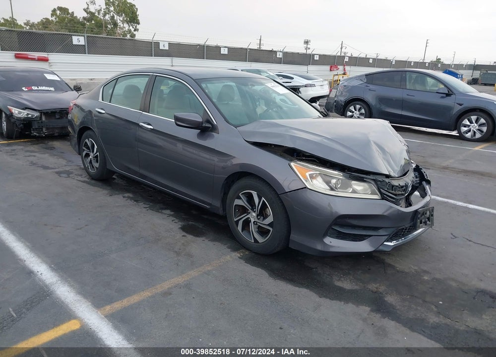 2016 HONDA ACCORD LX VIN: 1HGCR2F34GA181478