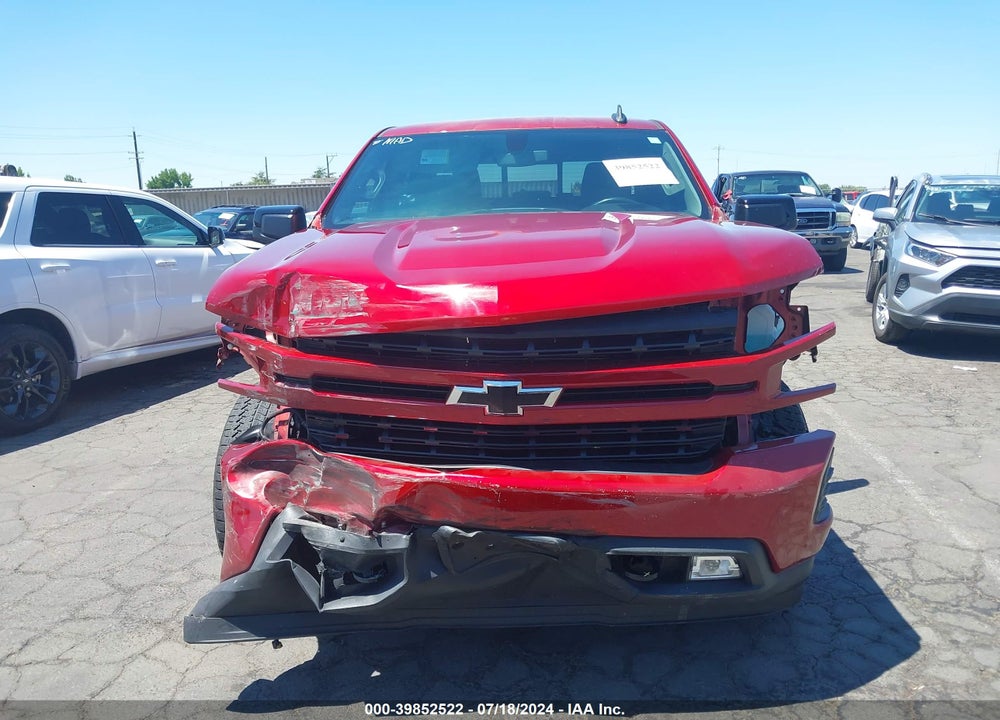 2022 CHEVROLET SILVERADO 1500 LTD 4WD SHORT BED RST VIN: 3GCUYEED8NG120571