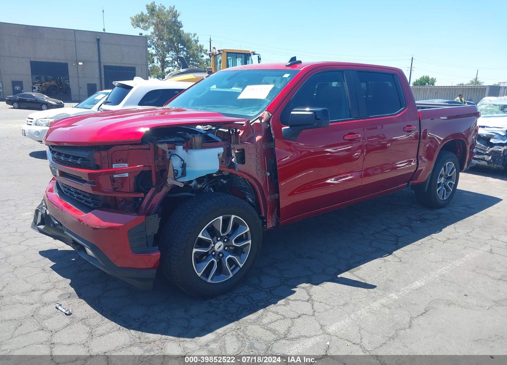 2022 CHEVROLET SILVERADO 1500 LTD 4WD SHORT BED RST VIN: 3GCUYEED8NG120571