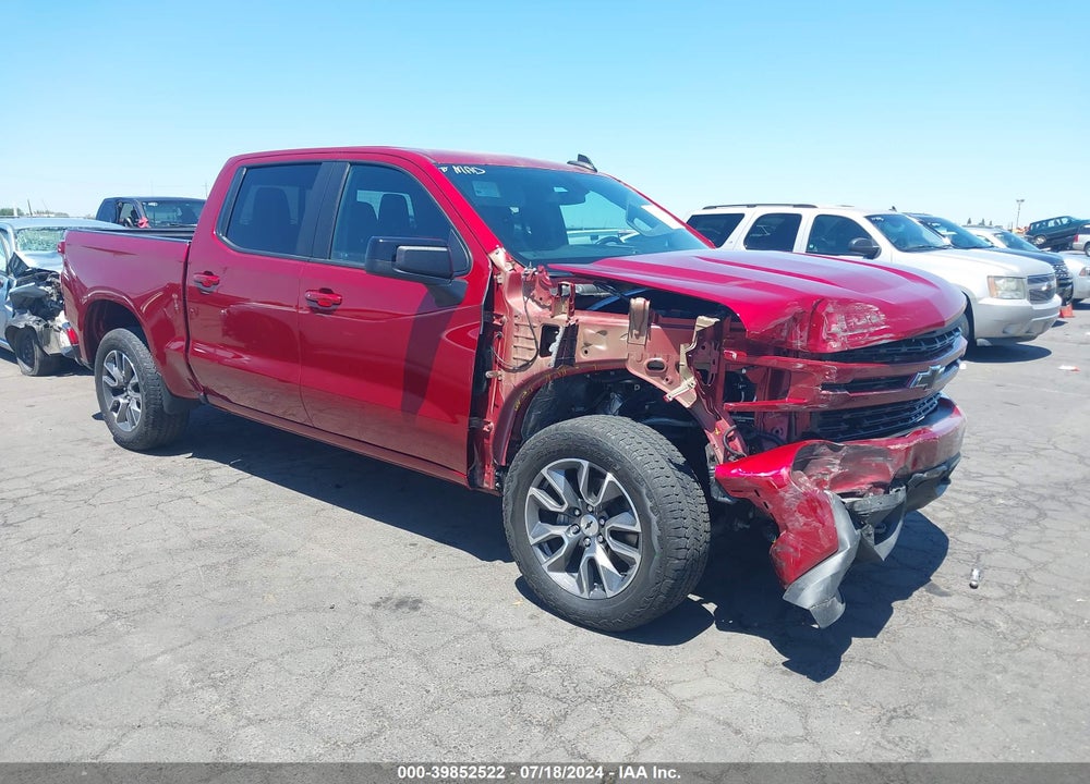 2022 CHEVROLET SILVERADO 1500 LTD 4WD SHORT BED RST VIN: 3GCUYEED8NG120571