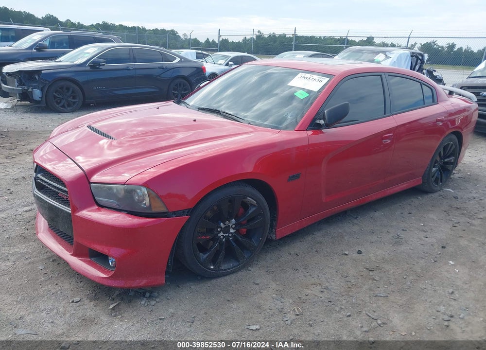 2012 DODGE CHARGER SRT8 VIN: 2C3CDXEJ3CH185712