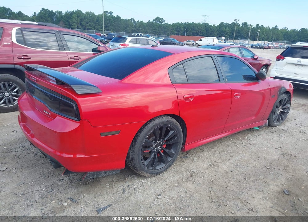 2012 DODGE CHARGER SRT8 VIN: 2C3CDXEJ3CH185712